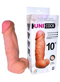 Фаллическая насадка Харнесс UNICOCK 10  - 25 см. - LOVETOY (А-Полимер) - купить с доставкой в Северске