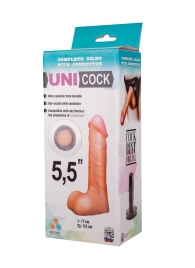 Фаллическая насадка Харнесс UNICOCK 5,5  - 17 см. - LOVETOY (А-Полимер) - купить с доставкой в Северске