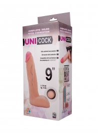 Фаллическая насадка Харнесс UNICOCK 9  - 24 см. - LOVETOY (А-Полимер) - купить с доставкой в Северске