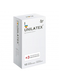Разноцветные ароматизированные презервативы Unilatex Multifruit  - 12 шт. + 3 шт. в подарок - Unilatex - купить с доставкой в Северске
