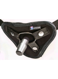 Вибрострапон с двумя насадками UniStrap - 18 и 18 см. - LOVETOY (А-Полимер) - купить с доставкой в Северске