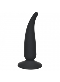 Чёрная анальная пробка P-spot Teazer Black - 12,2 см. - Lola Games - в Северске купить с доставкой
