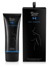 Возбуждающий крем для мужчин Nuit Ardente Creme Performante Plaisirs Secrets - 60 мл. - Plaisir Secret - купить с доставкой в Северске
