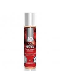 Смазка с ароматом клубники JO Flavored Strawberry Kiss - 30 мл. - System JO - купить с доставкой в Северске