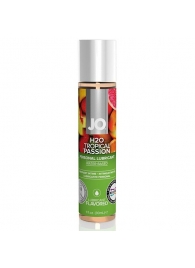 Смазка с ароматом тропических фруктов JO Flavored Tropical Passion - 30 мл. - System JO - купить с доставкой в Северске