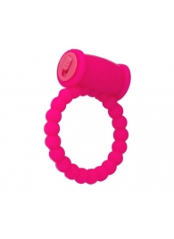 Розовое виброкольцо на пенис A-toys из силикона - A-toys - в Северске купить с доставкой