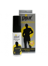 Пролонгирующий мужской спрей pjur SUPERHERO spray - 20 мл. - Pjur - купить с доставкой в Северске