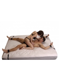 Бондаж для фиксации на кровати Frisky Bedroom Restraint Kit - XR Brands - купить с доставкой в Северске