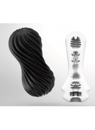 Мастурбатор FLEX Rocky Black с плотным рельефом - Tenga - в Северске купить с доставкой