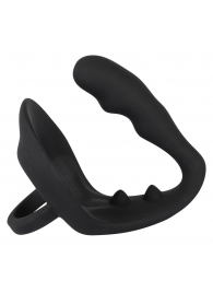 Эрекционное кольцо с подхватом мошонки и анальным отростком для воздействия на простату - Orion - в Северске купить с доставкой