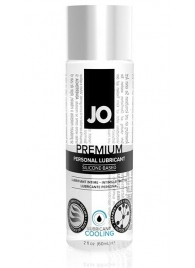 Охлаждающий лубрикант на силиконовой основе JO Personal Premium Lubricant Cooling - 60 мл. - System JO - купить с доставкой в Северске