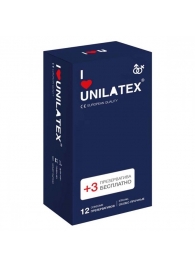 Ультрапрочные презервативы Unilatex Extra Strong - 12 шт. + 3 шт. в подарок - Unilatex - купить с доставкой в Северске