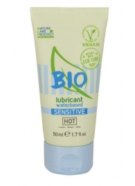 Органический лубрикант для чувствительной кожи Bio Sensitive - 50 мл. - HOT - купить с доставкой в Северске
