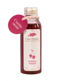 Эликсир Triple Pleasure  Горячая вишня  - 65 гр. - JULEJU - купить с доставкой в Северске