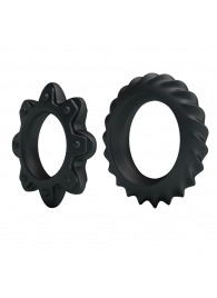 Набор ребристых эрекционных колец Ring Flowering - Baile - в Северске купить с доставкой