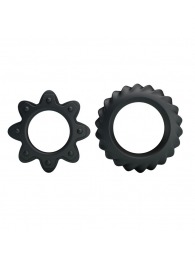 Набор ребристых эрекционных колец Ring Flowering - Baile - в Северске купить с доставкой