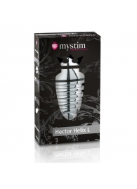 Анальный плаг для электростимуляции Hector Helix Buttplug L - 11,5 см. - MyStim - купить с доставкой в Северске