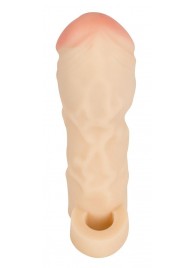 Закрытая удлиняющая насадка на пенис с подхватом мошонки T B Extension - Orion - в Северске купить с доставкой