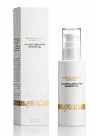 Массажный гель-смазка на силиконовой основе Allover Massage Gel - 100 мл. - YESforLOV - купить с доставкой в Северске