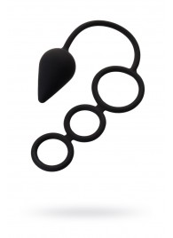 Тройное эрекционное кольцо с анальным хвостом Drop M-size - Erotist Adult Toys - в Северске купить с доставкой