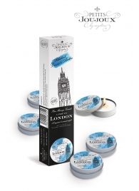 Набор из 5 свечей Petits Joujoux London с ароматом ревеня, амбры и чёрной смородины - MyStim - купить с доставкой в Северске