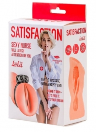 Мастурбатор с виброкольцом Satisfaction Magazine Nurse - Lola Games - в Северске купить с доставкой
