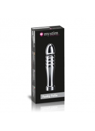 Ребристый фаллоимитатор для электростимуляции Funky Fella Rill Dildo - 13 см. - MyStim - купить с доставкой в Северске