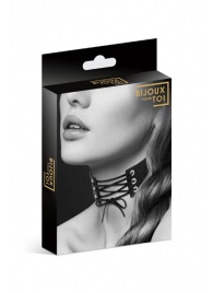 Оригинальный ошейник-чокер со шнуровкой - Bijoux Pour Toi - купить с доставкой в Северске