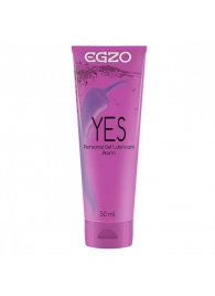 Согревающий лубрикант на водной основе Egzo Yes - 50 мл. - EGZO - купить с доставкой в Северске
