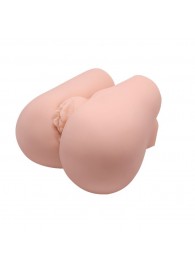 Реалистичный мастурбатор с вибрацией и двумя тоннелями - вагиной и анусом - Baile - в Северске купить с доставкой