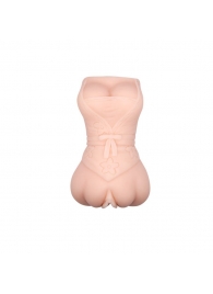 Мастурбатор-вагина с эффектом смазки в виде женской фигурки - Baile - в Северске купить с доставкой