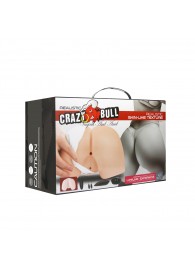 Вагина и попка с вибрацией CRAZY BULL - Baile - в Северске купить с доставкой