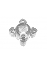 Прозрачное эрекционное кольцо Rings Screw - Lola Games - в Северске купить с доставкой