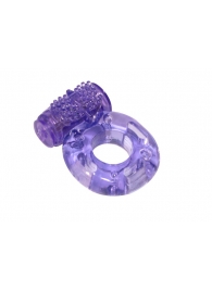 Фиолетовое эрекционное кольцо с вибрацией Rings Axle-pin - Lola Games - в Северске купить с доставкой