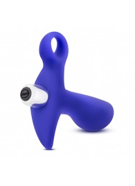 Синий стимулятор простаты с ручкой-кольцом Performance Prostimulator 02 - Blush Novelties - в Северске купить с доставкой