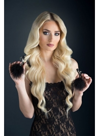 Зажимы для сосков с пухом FEATHERED NIPPLE CLAMPS - Blush Novelties - купить с доставкой в Северске