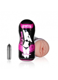 Мастурбатор-вагина Sex In A Can Vibra Vagina Tunnel - Lovetoy - в Северске купить с доставкой