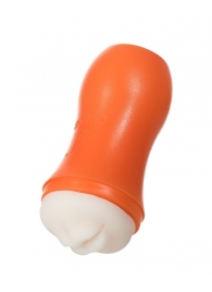 Мастурбатор-ротик A-Toys в оранжевой колбе - A-toys - в Северске купить с доставкой
