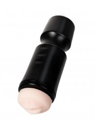 Мастурбатор-ротик A-Toys в черной колбе - A-toys - в Северске купить с доставкой