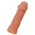 Телесная реалистичная насадка KOKOS Extreme Sleeve 05 с дополнительной стимуляцией - 12,7 см. - KOKOS - в Северске купить с доставкой