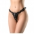 Черные трусики для страпона Sophie - БДСМ Арсенал - купить с доставкой в Северске