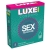 Ребристые презервативы LUXE Royal Sex Machine - 3 шт. - Luxe - купить с доставкой в Северске