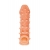Телесная закрытая насадка с пупырышками Cock Sleeve Size M - 15,6 см. - KOKOS - в Северске купить с доставкой