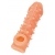 Телесная закрытая насадка с пупырышками Cock Sleeve Size L - 17,6 см. - KOKOS - в Северске купить с доставкой