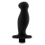 Черный анальный вибромассажёр Silicone Vibrating Prostate Massager 02 - 10,8 см. - Blush Novelties - в Северске купить с доставкой