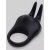 Черное эрекционное виброкольцо Sensation Rechargeable Vibrating Rabbit Love Ring - Fifty Shades of Grey - в Северске купить с доставкой