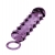 Закрытая фиолетовая насадка с пупырышками SAMURAI PENIS SLEEVE PURPLE - 14,5 см. - NMC - в Северске купить с доставкой
