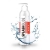 Возбуждающий гель-лубрикант SPLASHGLIDE HOT STIMULATIVE - 250 мл. - Splashglide - купить с доставкой в Северске