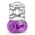 Фиолетовое эрекционное виброкольцо One Night Stand Vibrating C-Ring - Blush Novelties - в Северске купить с доставкой
