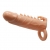 Телесная удлиняющая насадка Penis Sleeve Emmitt - 17 см. - Baile - в Северске купить с доставкой